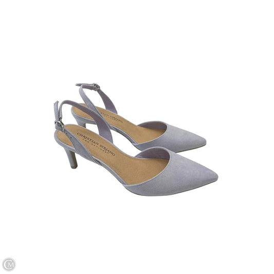 Shoes Heels Kitten By Christian Siriano In Purple, Size: 6