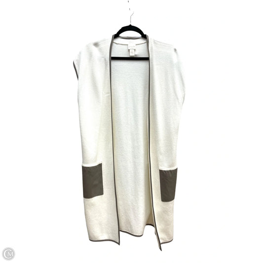 Vest Other By Chicos In White, Size: L