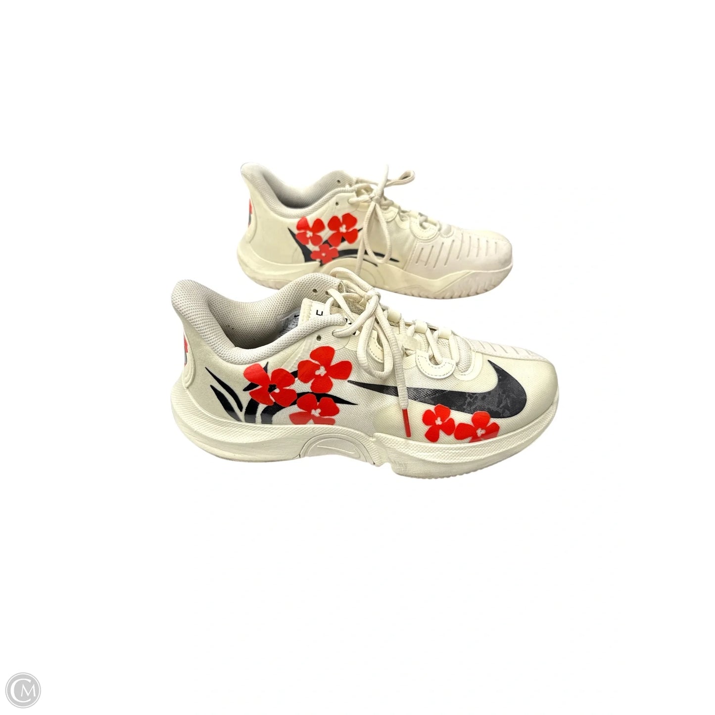 Shoes Athletic By Nike In White, Size: 8.5