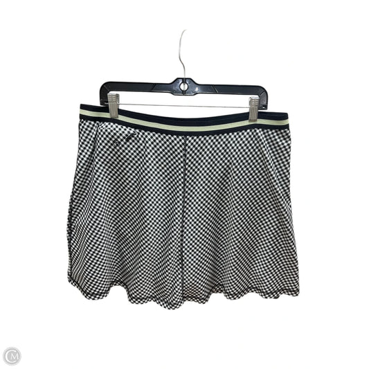Skort By Talbots In Plaid Pattern, Size: Xl