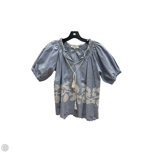Top Short Sleeve By Clothes Mentor In Blue, Size: Xs