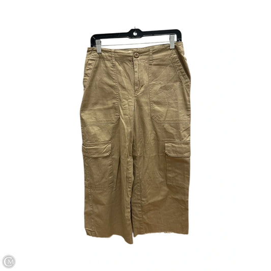 Pants Cropped By Universal Thread In Tan, Size: 4