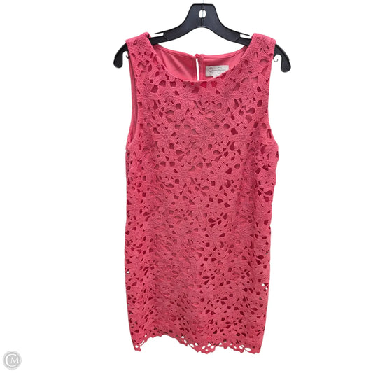 Dress Casual Midi By Jessica Simpson In Pink, Size: L