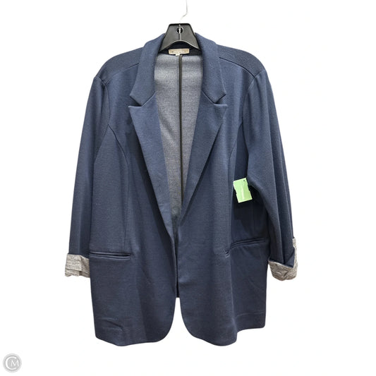 Blazer By Skies Are Blue In Navy, Size: 2x