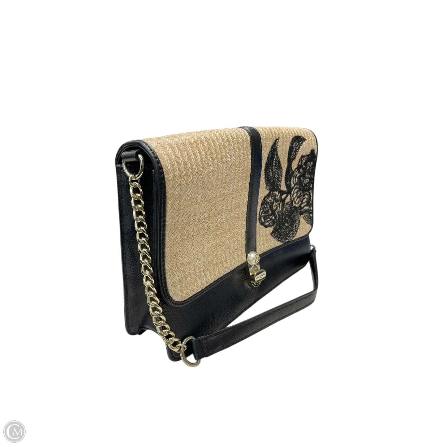 Handbag Designer By Karl Lagerfeld, Size: Medium