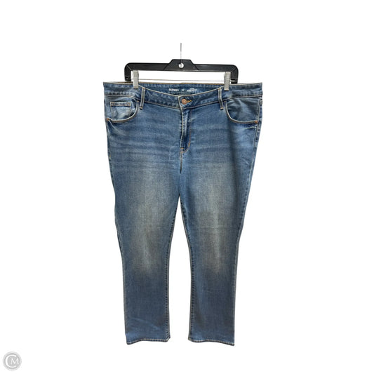 Jeans Boot Cut By Old Navy In Blue Denim, Size: 18