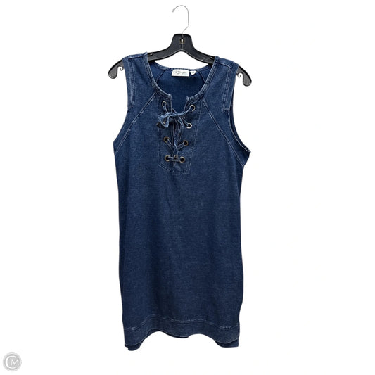 Dress Casual Midi By Rd Style In Blue, Size: M