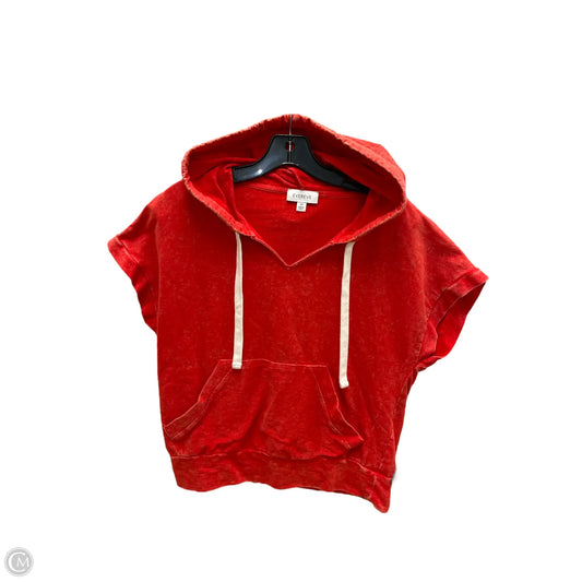 Sweatshirt Hoodie By Evereve In Red, Size: Xs