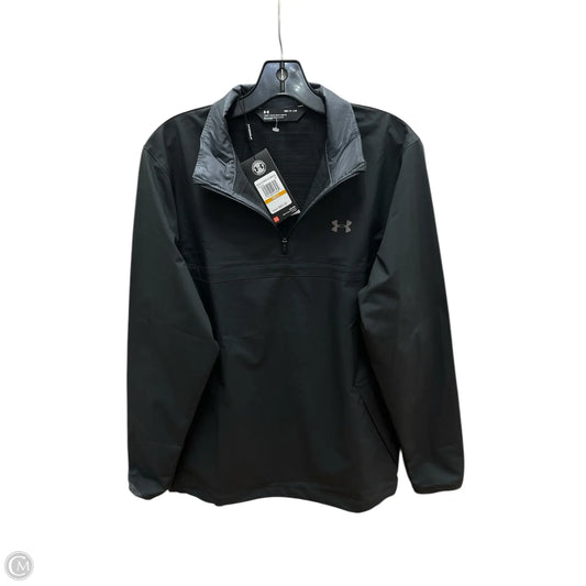 Athletic Jacket By Under Armour In Black, Size: S