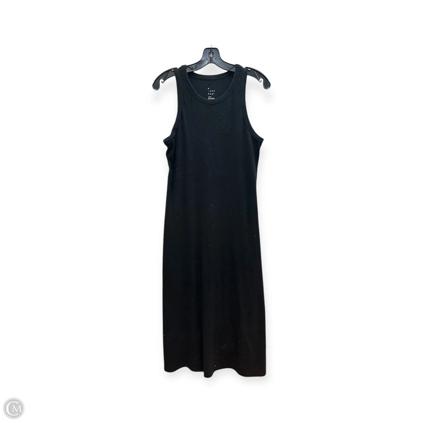 Dress Casual Maxi By A New Day In Black, Size: L