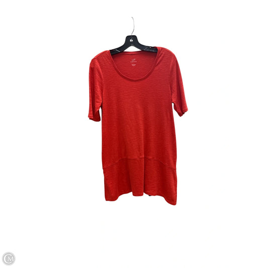 Tunic Short Sleeve By J. Jill In Orange, Size: S