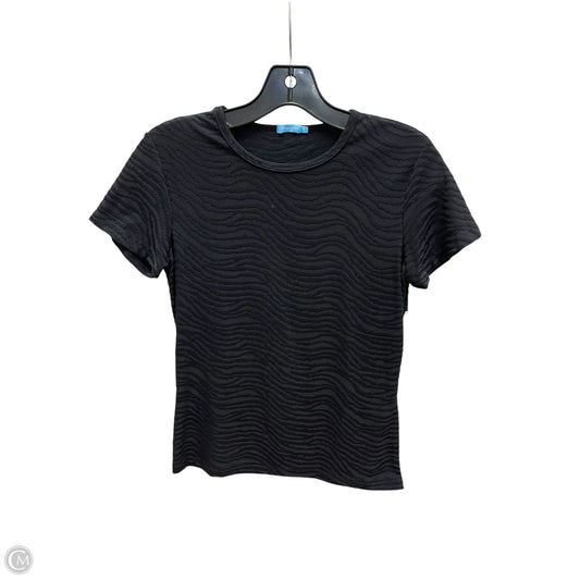 Top Short Sleeve By J Mclaughlin In Black, Size: S