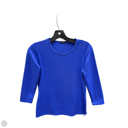 Top 3/4 Sleeve By J Mclaughlin In Blue, Size: Xs