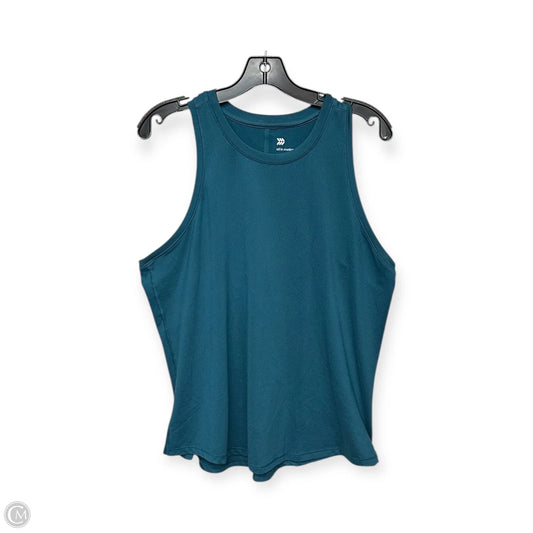 Athletic Tank Top By All In Motion In Teal, Size: L