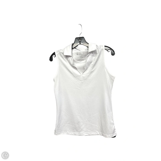 Athletic Tank Top By Clothes Mentor In White, Size: M