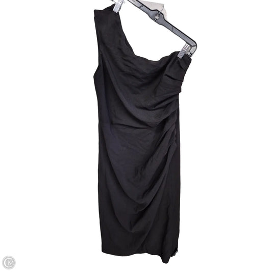 Dress Casual Midi By Dress The Population In Black, Size: Xl