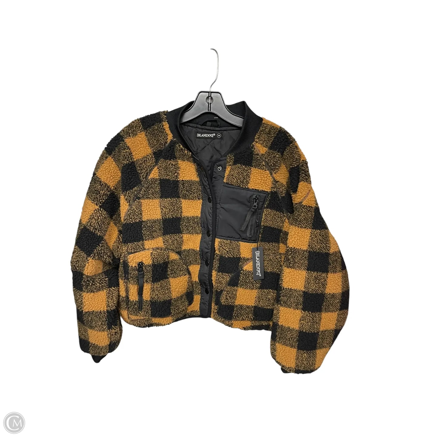 Jacket Faux Fur & Sherpa By Blanknyc In Brown, Size: M