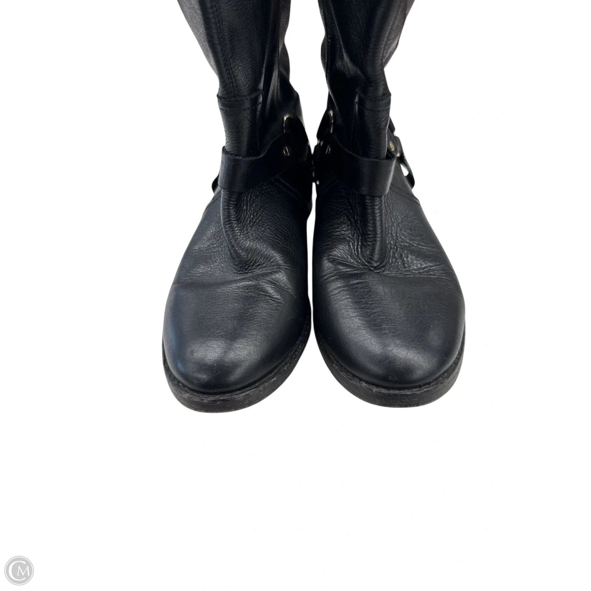 Boots Leather By Joie In Black, Size: 7.5 Boots Leather By Joie In Black, Size: 7.5