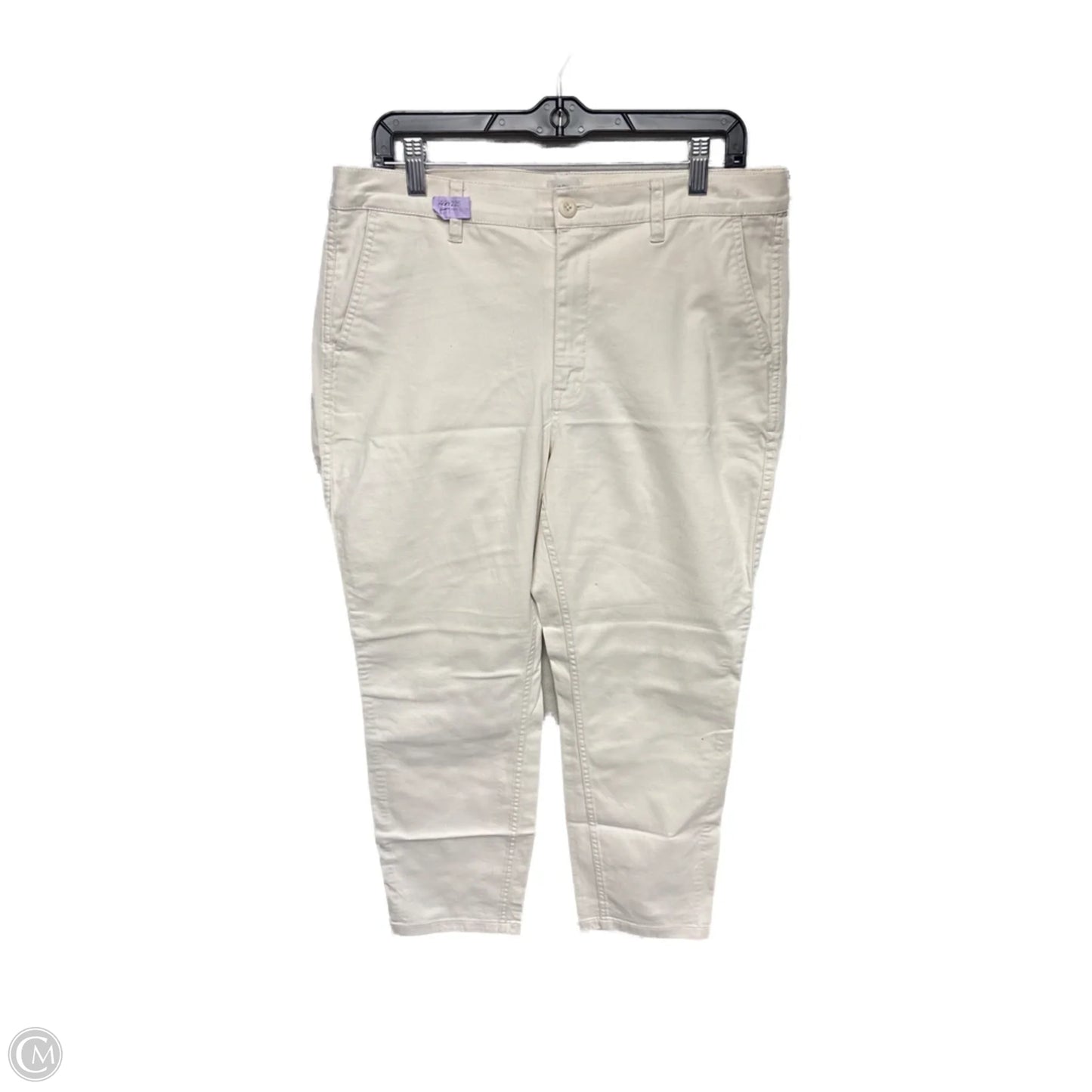 Pants Wide Leg By J. Crew In Cream, Size: 30