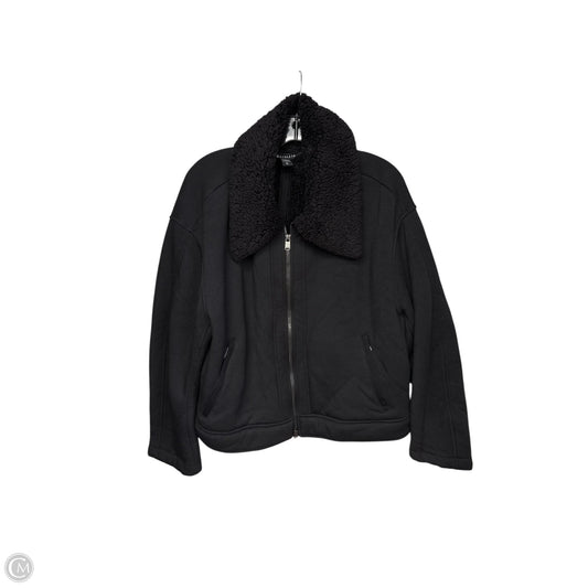 Jacket Faux Fur & Sherpa By Athleta In Black, Size: Xl