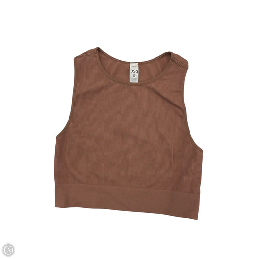 Athletic Bra By Dsg Outerwear In Brown, Size: S