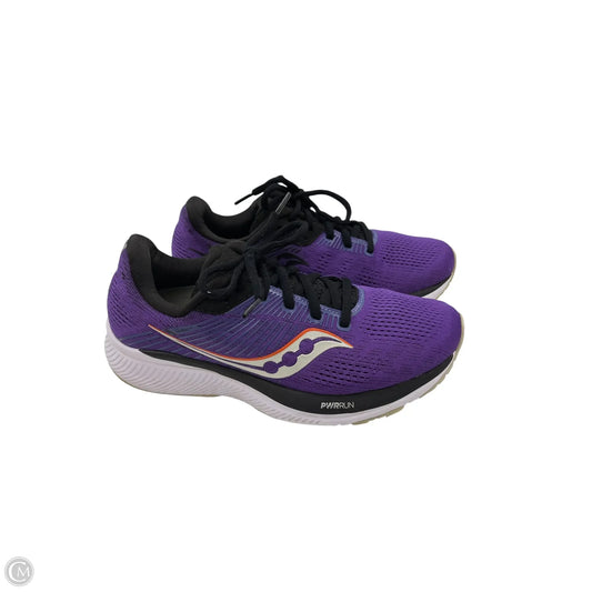 Shoes Athletic By Saucony In Purple, Size: 8