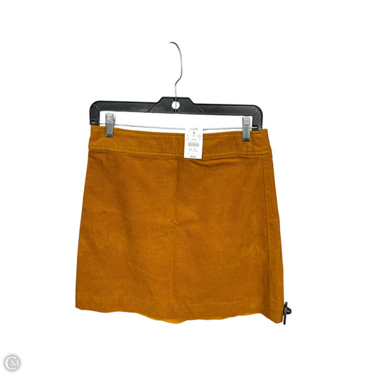 Skirt Midi By J. Crew In Yellow, Size: 2