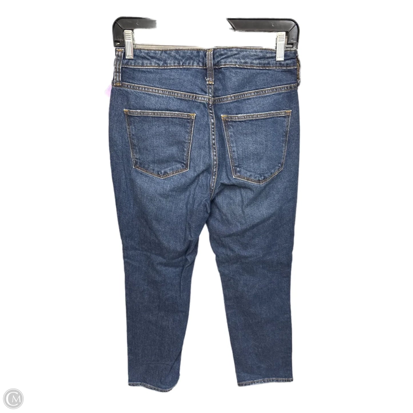 Jeans Cropped By Universal Thread In Blue Denim, Size: 4