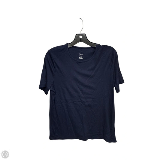 Top Short Sleeve By A New Day In Navy, Size: Xxl