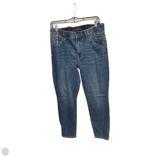 Jeans Straight By Tommy Hilfiger In Blue Denim, Size: 12