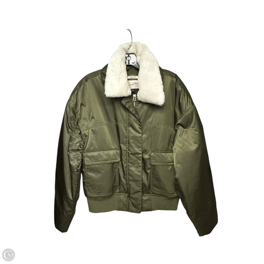 Jacket Puffer & Quilted By Universal Thread In Green, Size: M