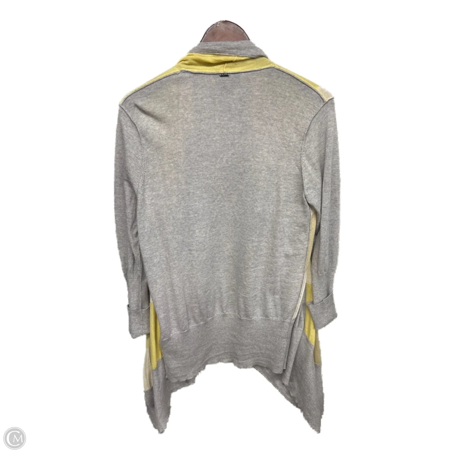 Cardigan Designer By St. John In Yellow, Size: S