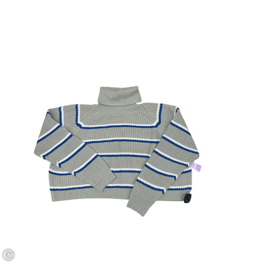 Sweater By Lulus In Blue & Grey, Size: L
