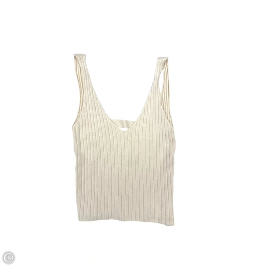 Tank Top By Free People In Cream, Size: M