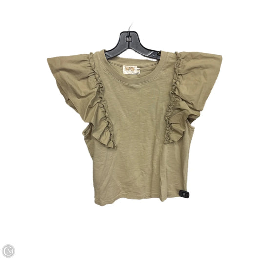 Top Sleeveless By Nation In Green, Size: Xs