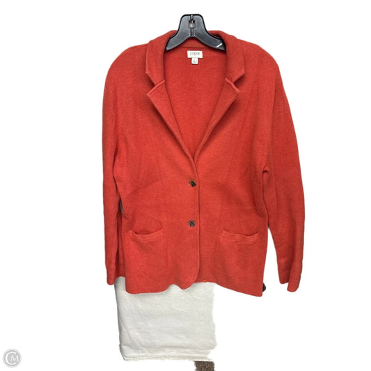 Cardigan By J. Crew In Orange, Size: L