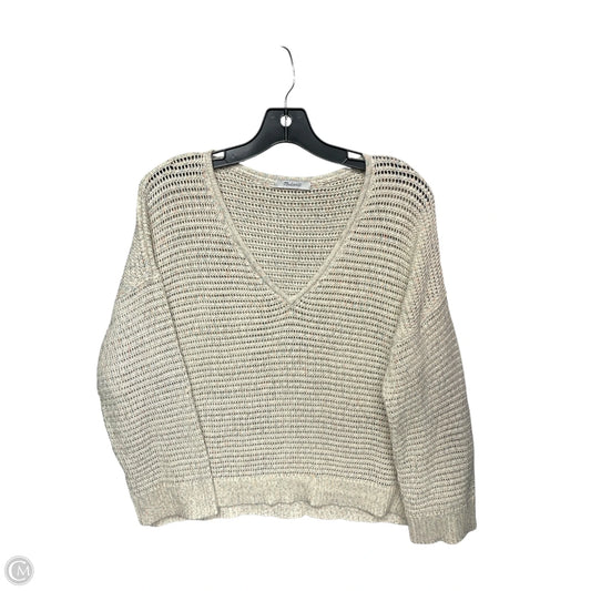Sweater By Madewell In Cream, Size: M