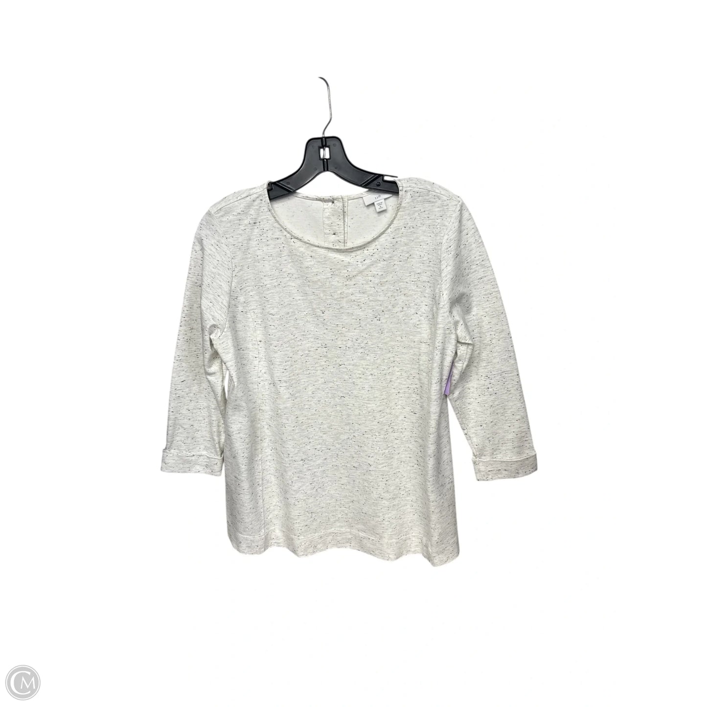 Top Long Sleeve By J. Jill In Grey, Size: M