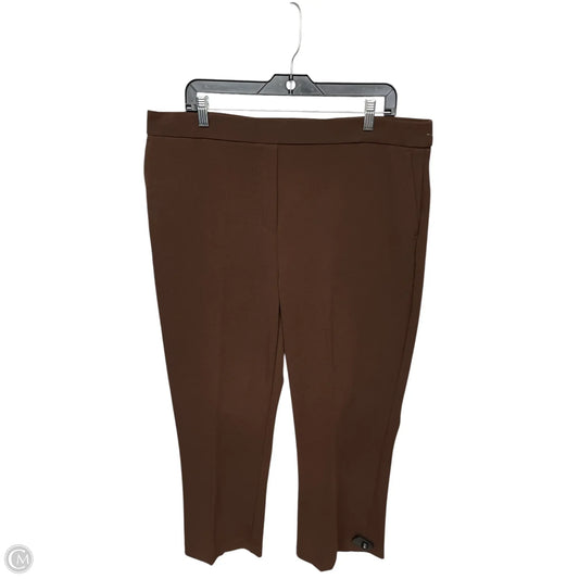 Pants Dress By Jules & Leopold In Brown, Size: 1x