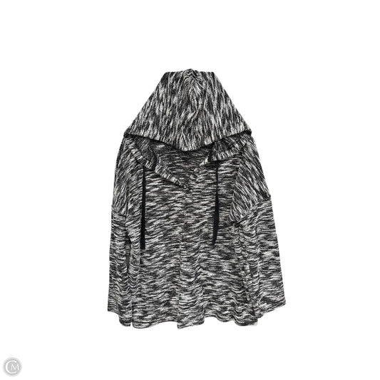 Sweatshirt Hoodie By Style And Co Collection Women In Black & White, Size: Xl