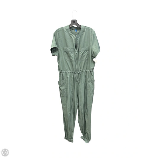 Jumpsuit By Old Navy In Green, Size: L