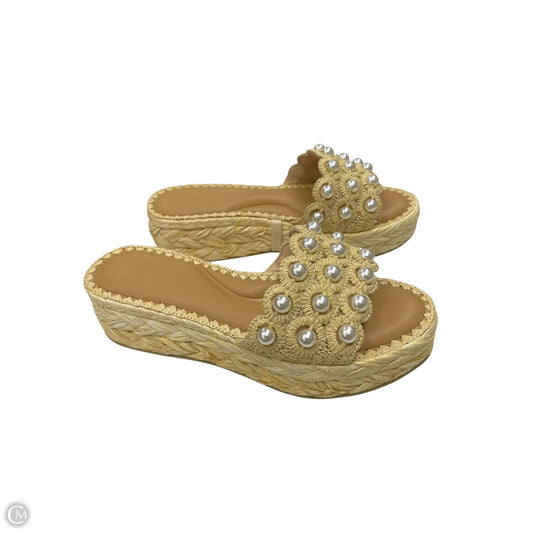 Sandals Flats By Dolce Vita In Tan, Size: 9