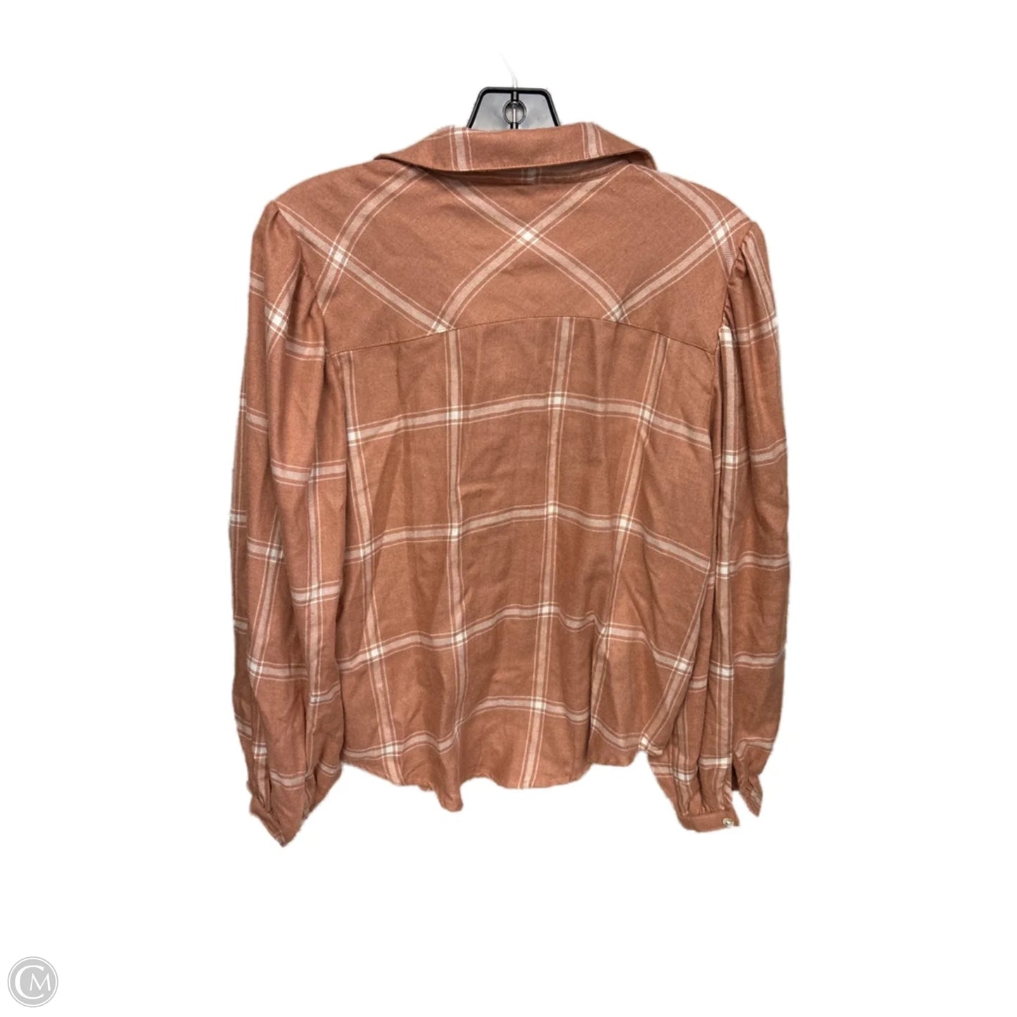 Top Long Sleeve By Z Supply In Orange, Size: Xs
