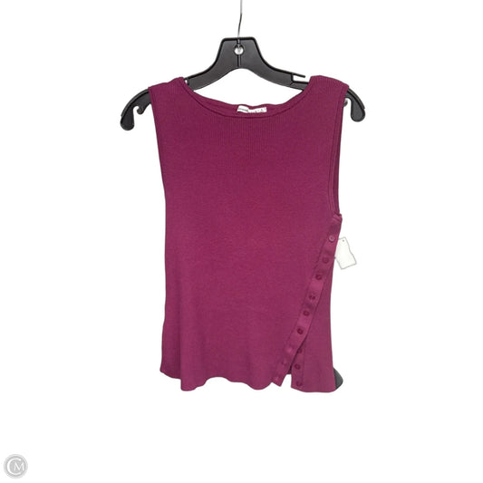 Top Sleeveless By Abercrombie And Fitch In Purple, Size: S