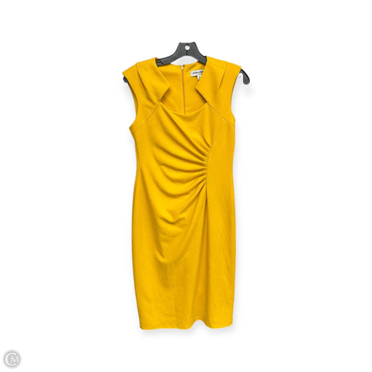 Dress Work By Shelby And Palmer In Yellow, Size: 6