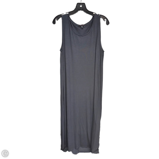 Dress Casual Maxi By Eileen Fisher In Grey, Size: M