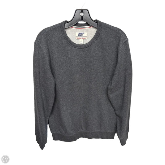 Sweater By Lands End In Grey, Size: S