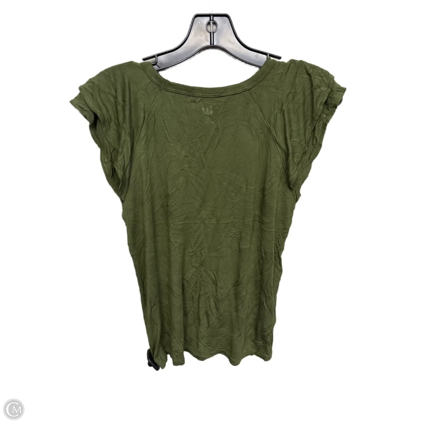 Top Sleeveless By Gap In Green, Size: S