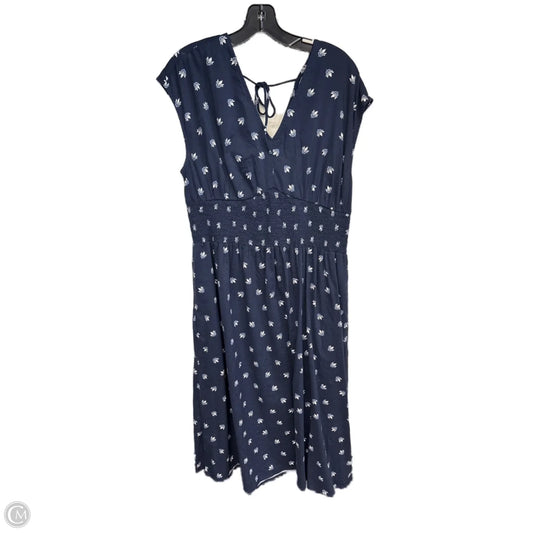 Dress Casual Maxi By Old Navy In Navy, Size: L