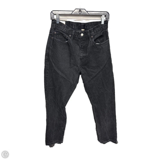 Jeans Cropped By J. Crew In Black, Size: 12